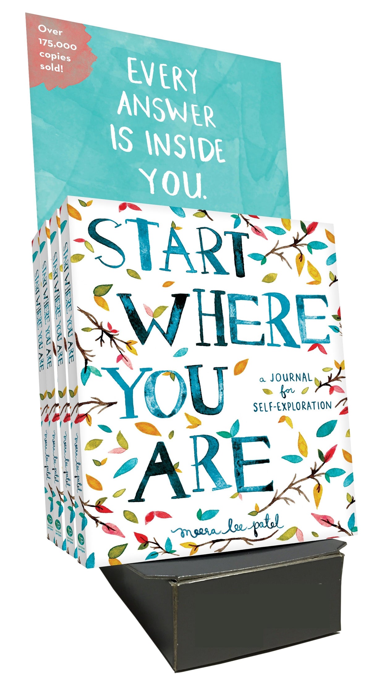 Start Where You Are 6 copy counter display with riser cover (ISBN 9780399182440)
