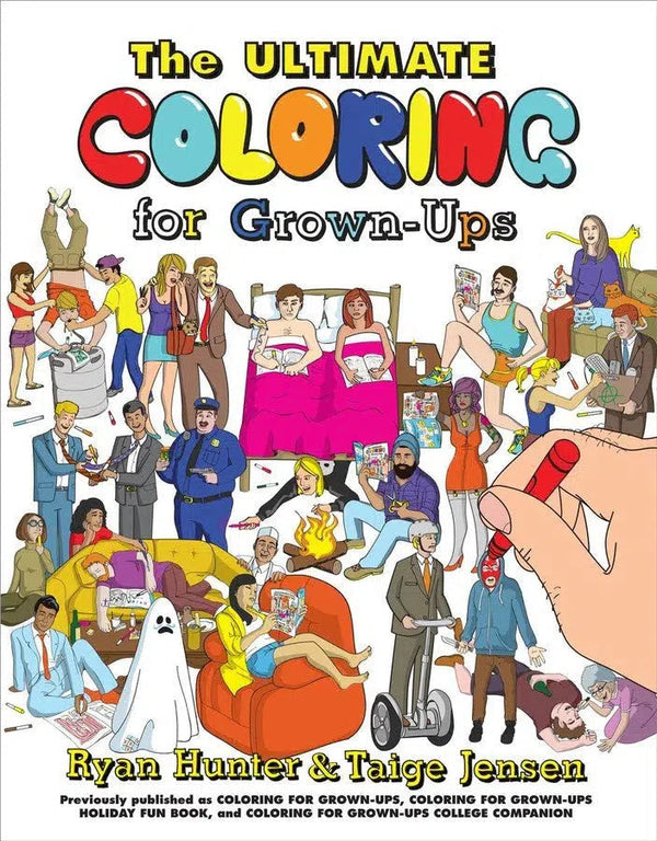 The Ultimate Coloring for Grown-Ups-Lifestyle and Leisure-買書書 BuyBookBook