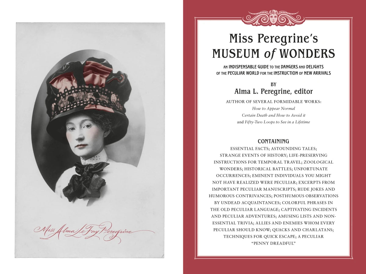 Miss Peregrine's Museum of Wonders US - Hardback