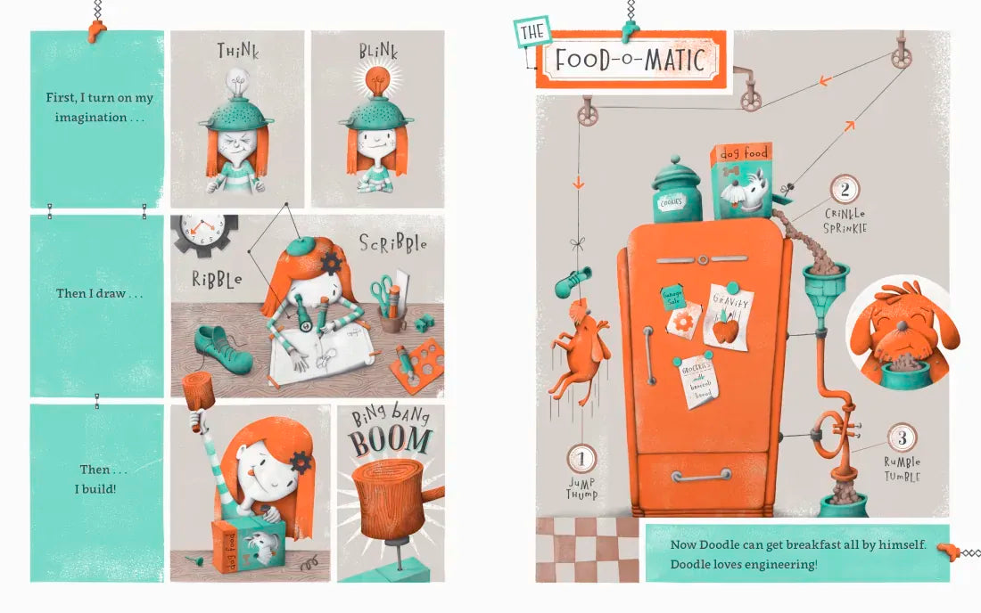 Mazie's Amazing Machines US - Hardback