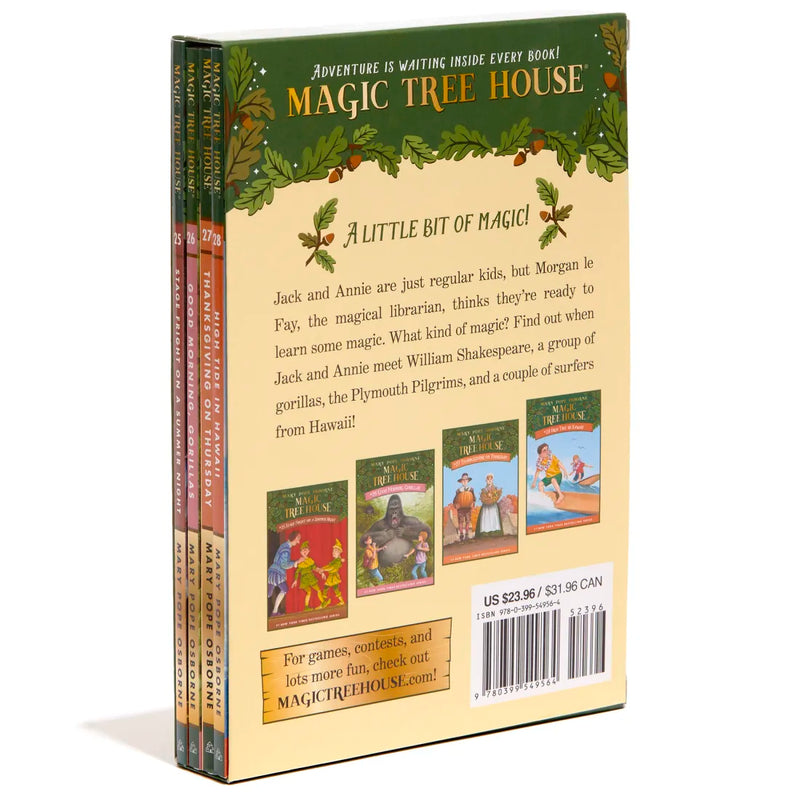 Magic Tree House Books 25-28 Boxed Set US - Multiple-component retail product, boxed