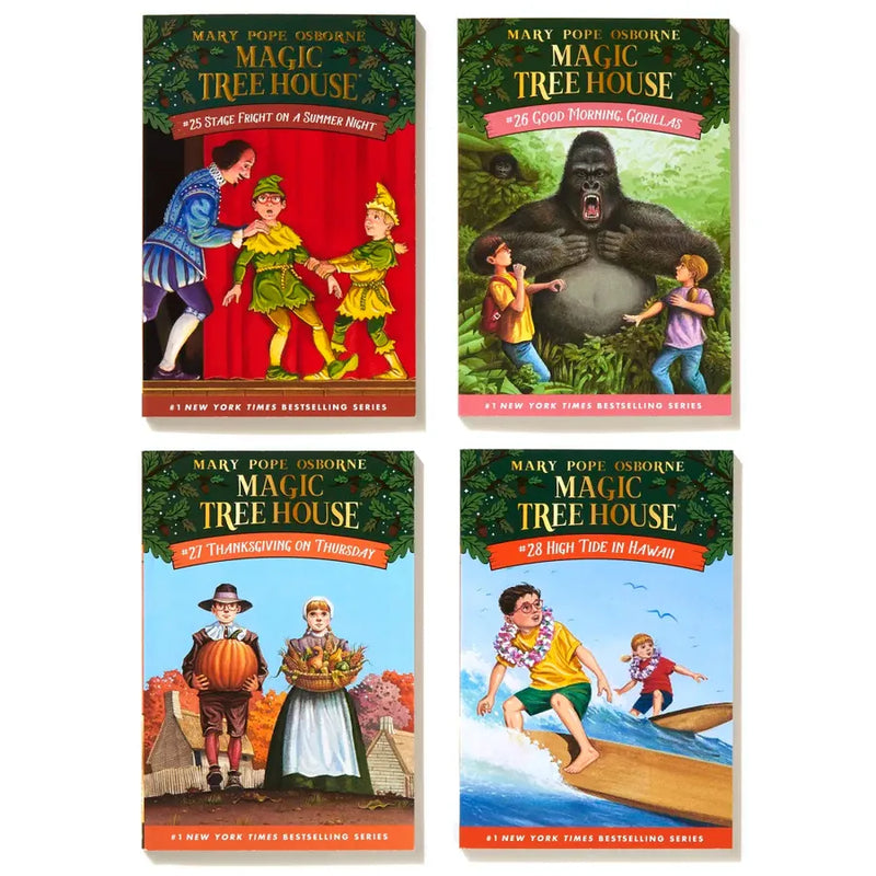 Magic Tree House Books 25-28 Boxed Set US - Multiple-component retail product, boxed