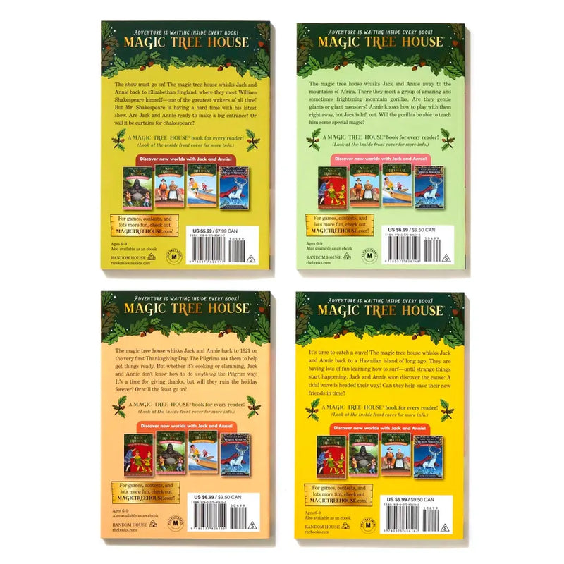 Magic Tree House Books 25-28 Boxed Set US - Multiple-component retail product, boxed