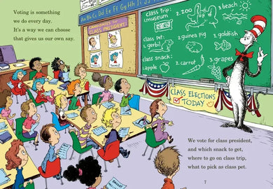 One Vote, Two Votes, I Vote, You Vote US - Hardback (9780399555985)
