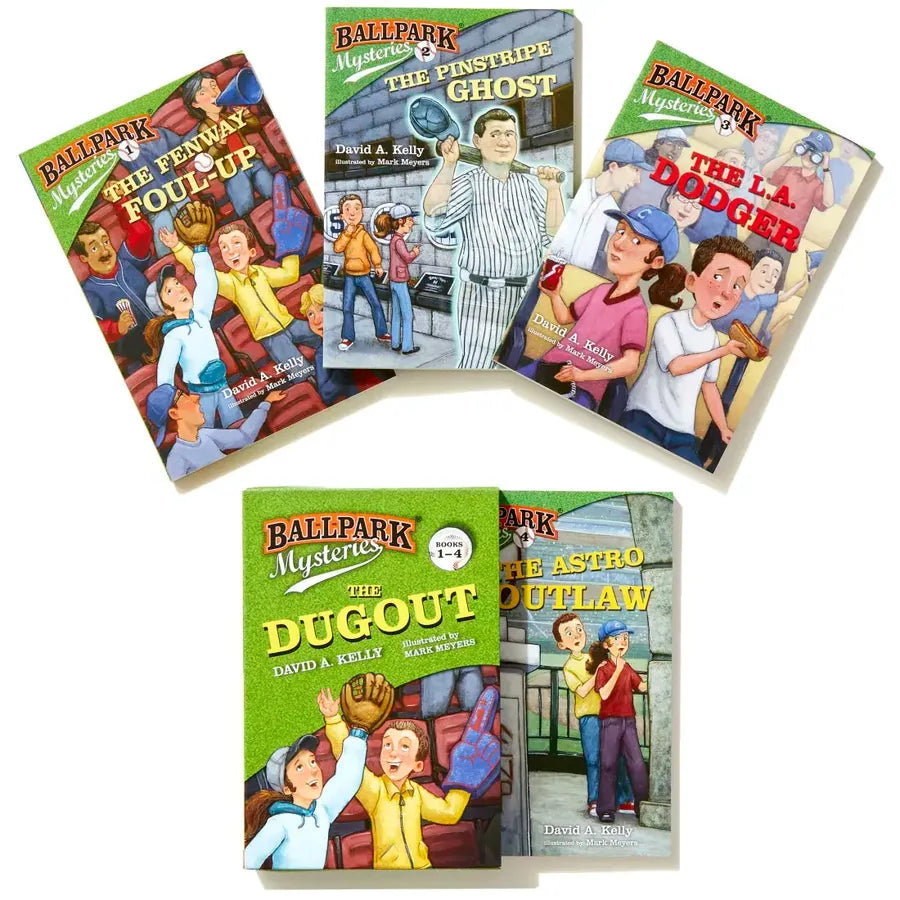 Ballpark Mysteries: The Dugout boxed set (books 1-4) US - Multiple-component retail product, boxed
