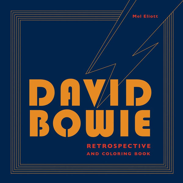 David Bowie Retrospective and Coloring Book-Lifestyle and Leisure-買書書 BuyBookBook