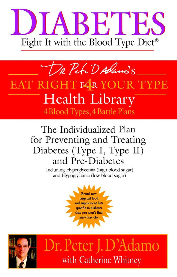 Diabetes: Fight It with the Blood Type Diet-Family and health-買書書 BuyBookBook