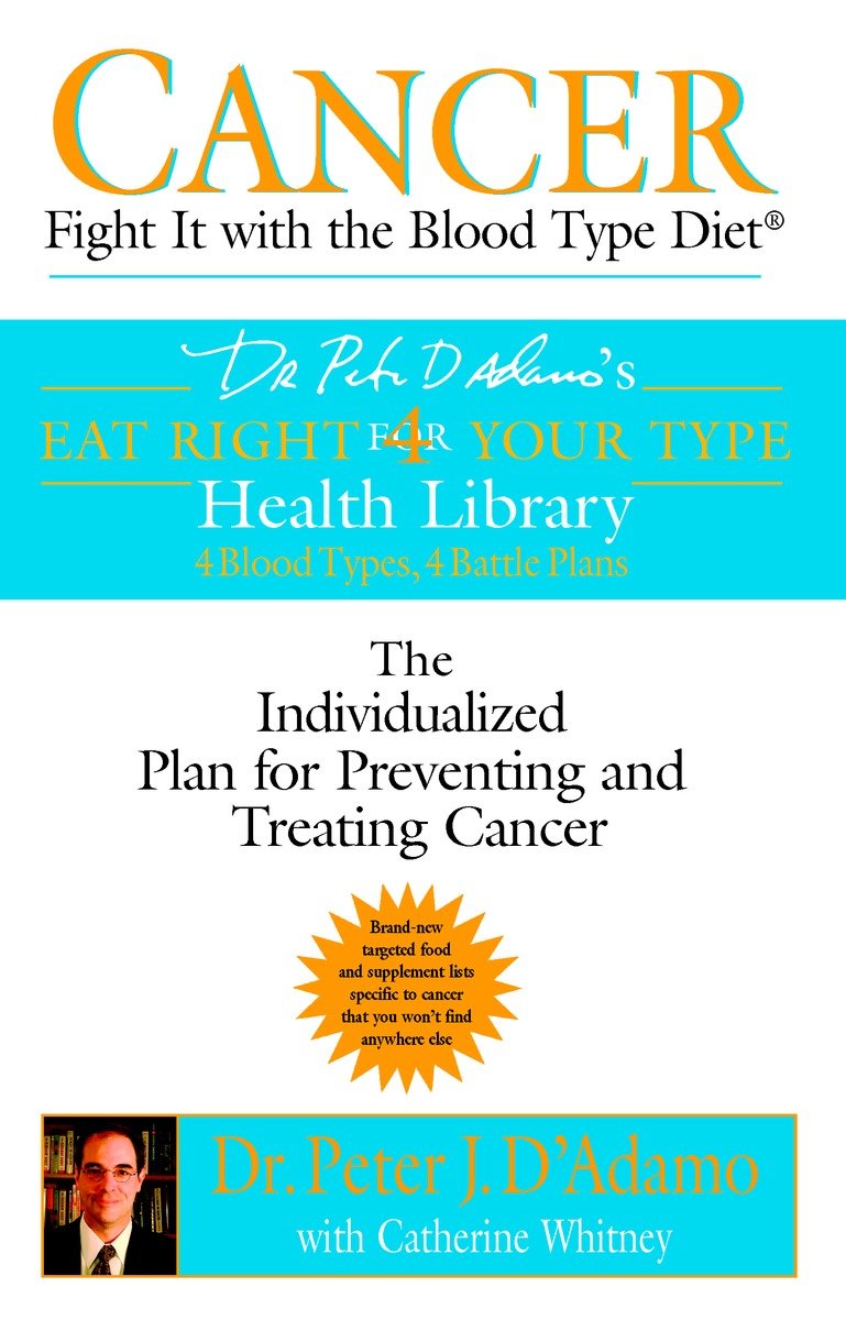 Cancer: Fight It with the Blood Type Diet-Family and health-買書書 BuyBookBook