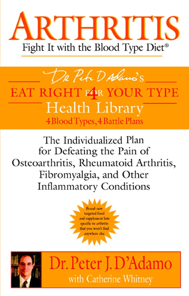 Arthritis: Fight it with the Blood Type Diet-Family and health-買書書 BuyBookBook