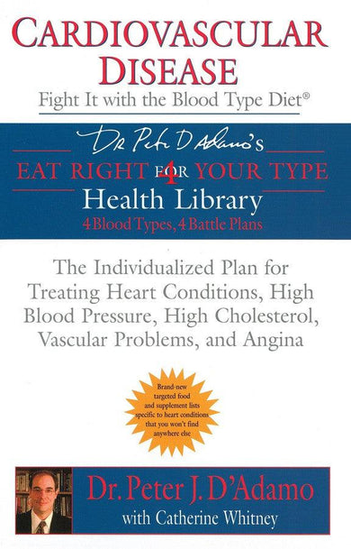 Cardiovascular Disease: Fight it with the Blood Type Diet-Family and health-買書書 BuyBookBook