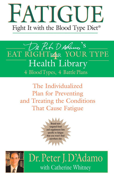 Fatigue: Fight It with the Blood Type Diet-Family and health-買書書 BuyBookBook