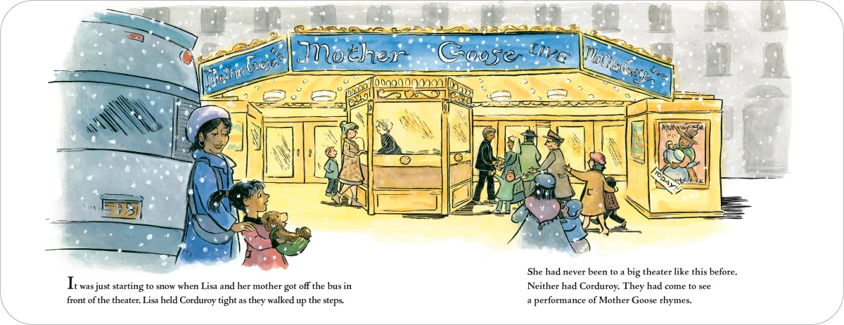 Corduroy Takes a Bow US - Board book