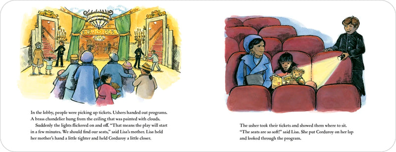 Corduroy Takes a Bow US - Board book