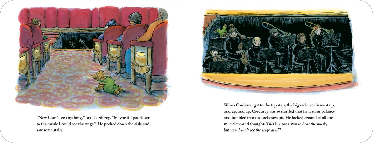 Corduroy Takes a Bow US - Board book