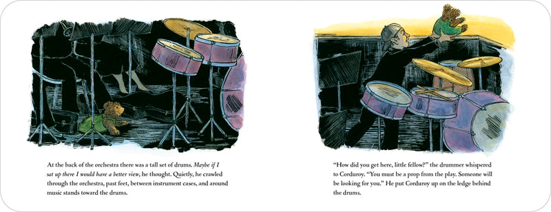 Corduroy Takes a Bow US - Board book