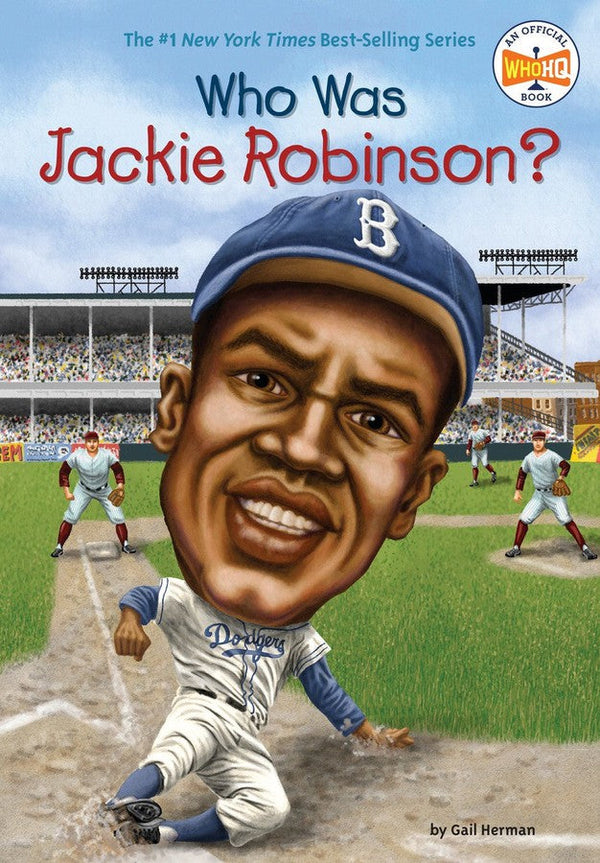 Who Was Jackie Robinson?-Children’s / Teenage general interest: Biography and autobiography-買書書 BuyBookBook