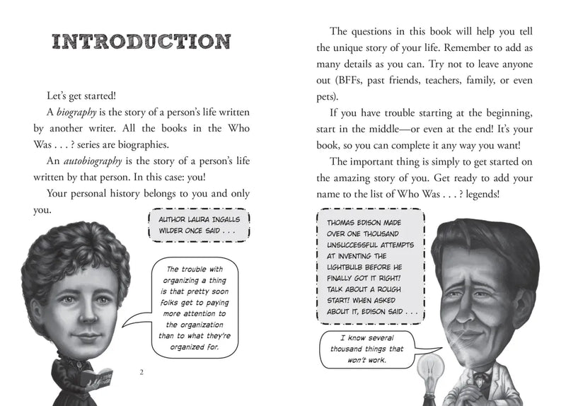 Who Is (Your Name Here)?: The Story of My Life US - Hardback