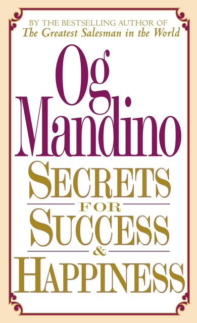Secrets for Success and Happiness-Self-help/ personal development/ practical advice-買書書 BuyBookBook