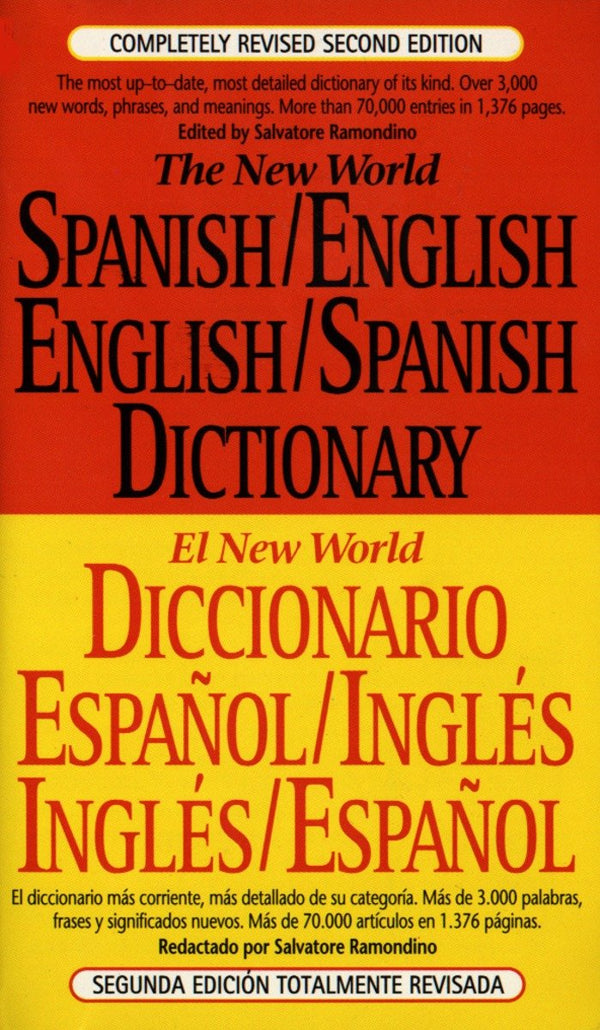 The New World Spanish-English, English-Spanish Dictionary-Language and Linguistics-買書書 BuyBookBook