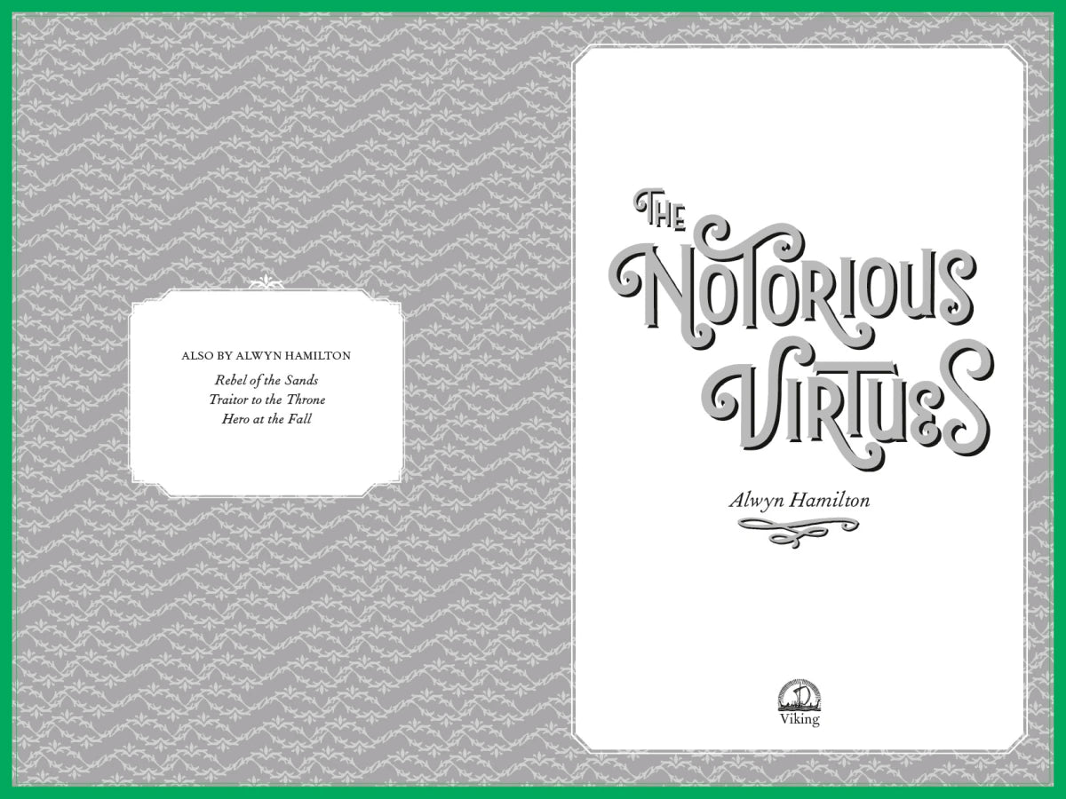 The Notorious Virtues US - Hardback