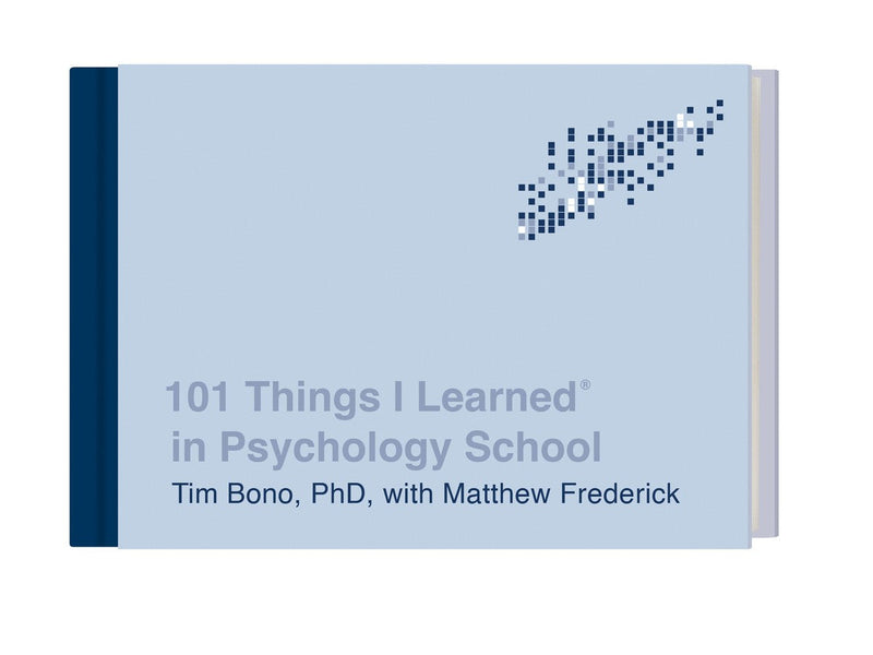 101 Things I Learned® in Psychology School-Psychology-買書書 BuyBookBook