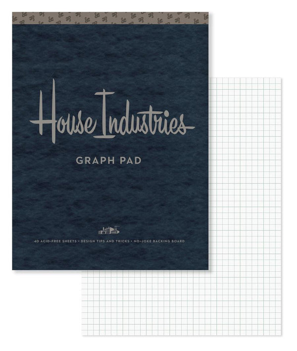 House Industries Graph Pad-Design/ fashion/ architecture/ illustration-買書書 BuyBookBook