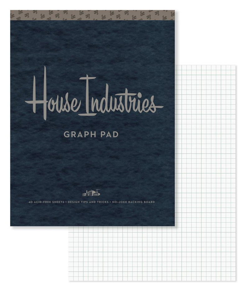 House Industries Graph Pad-Design/ fashion/ architecture/ illustration-買書書 BuyBookBook