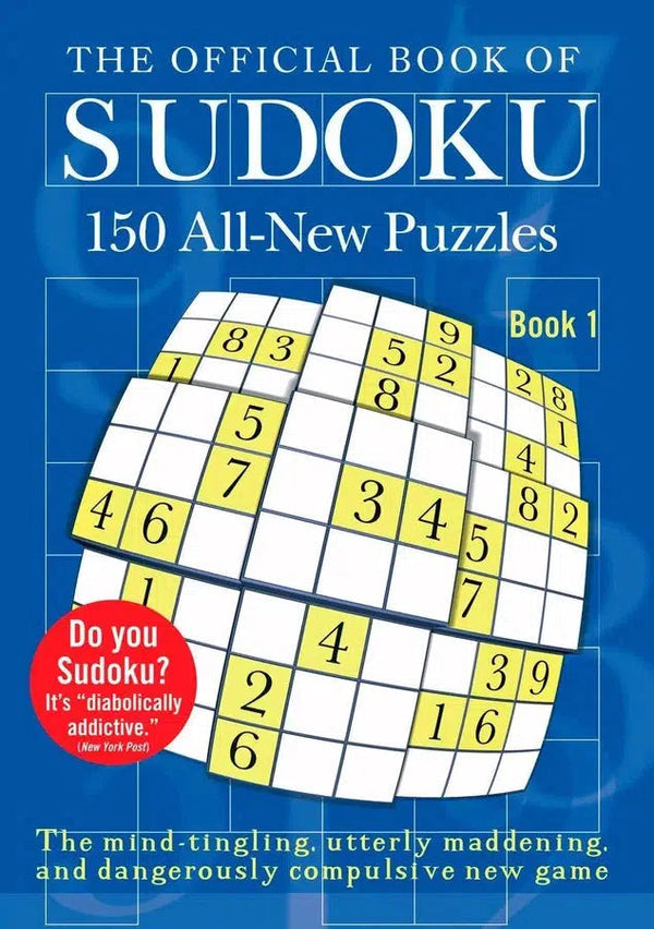 The Official Book of Sudoku: Book 1-Hobbies/ quizzes/ games-買書書 BuyBookBook