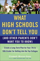 What High Schools Don't Tell You (And Other Parents Don't Want You toKnow)-Education-買書書 BuyBookBook