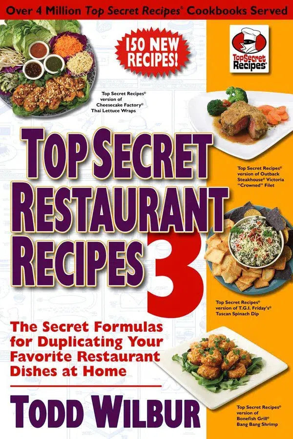 Top Secret Restaurant Recipes 3-Cookery / food and drink / food writing-買書書 BuyBookBook