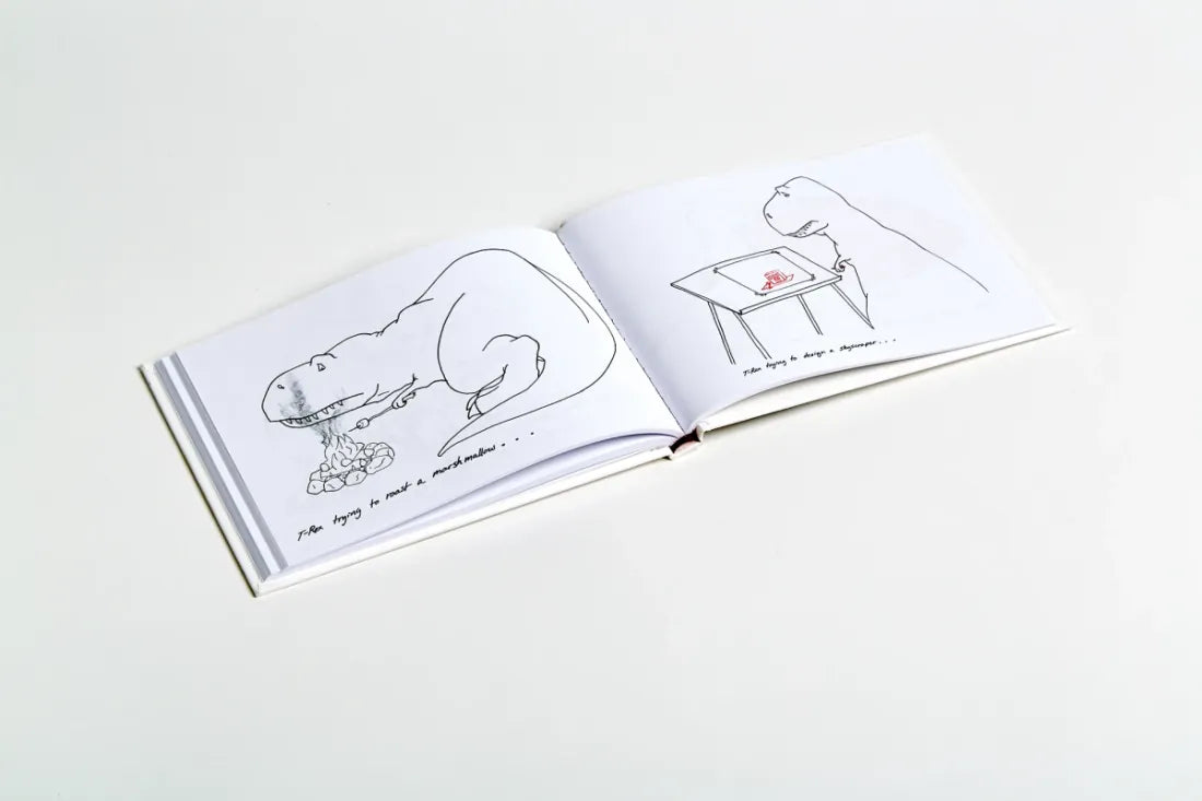 T-Rex Trying US - Hardback