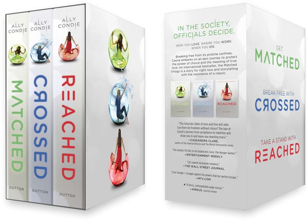 Matched Trilogy box set-Children’s / Teenage fiction: Speculative and utopian fiction-買書書 BuyBookBook