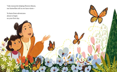Giant-Sized Butterflies On My First Day of School US - Hardback