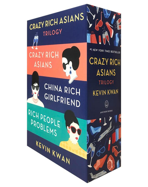 The Crazy Rich Asians Trilogy Box Set-Fiction: general and literary-買書書 BuyBookBook