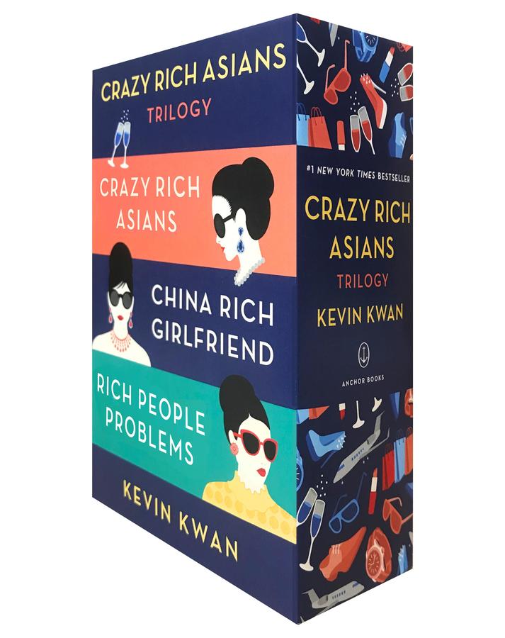 The Crazy Rich Asians Trilogy Box Set-Fiction: general and literary-買書書 BuyBookBook