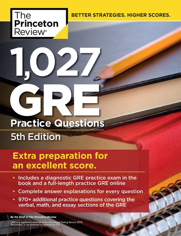 1,027 GRE Practice Questions, 5th Edition-Education-買書書 BuyBookBook