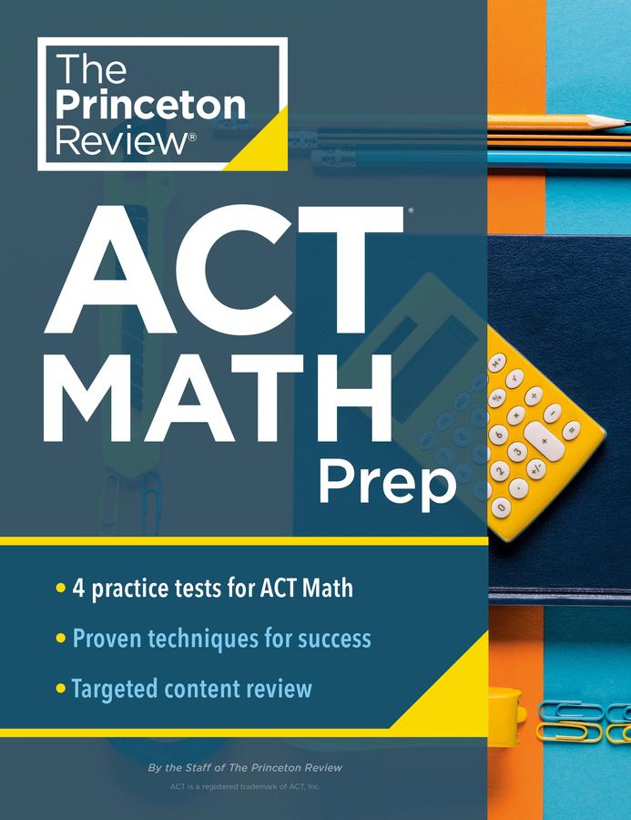 Princeton Review ACT Math Prep-Children’s Educational: general-買書書 BuyBookBook