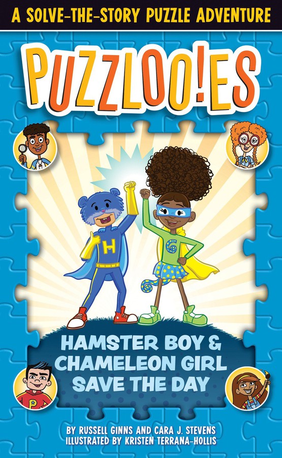 Puzzlooies! Hamster Boy and Chameleon Girl Save the Day-Children’s interactive and activity books and kits-買書書 BuyBookBook