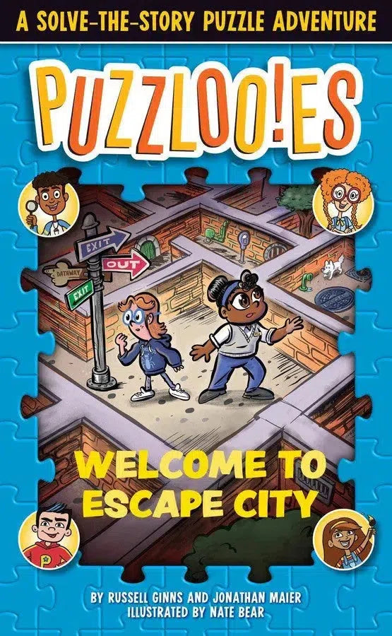 Puzzlooies! Welcome to Escape City-Children’s interactive and activity books and kits-買書書 BuyBookBook