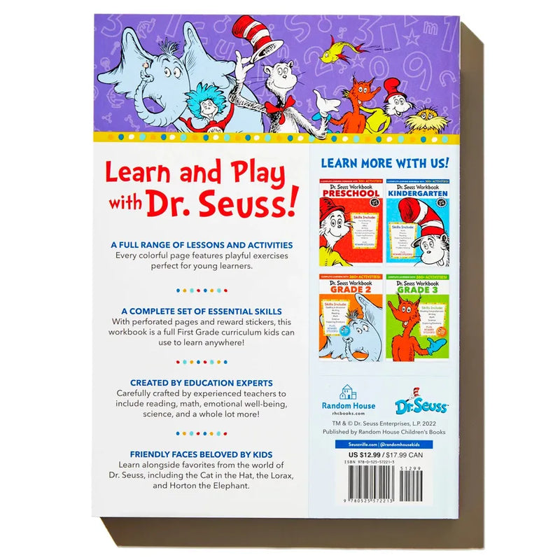 Dr. Seuss Workbook: Grade 1 US - Paperback / softback