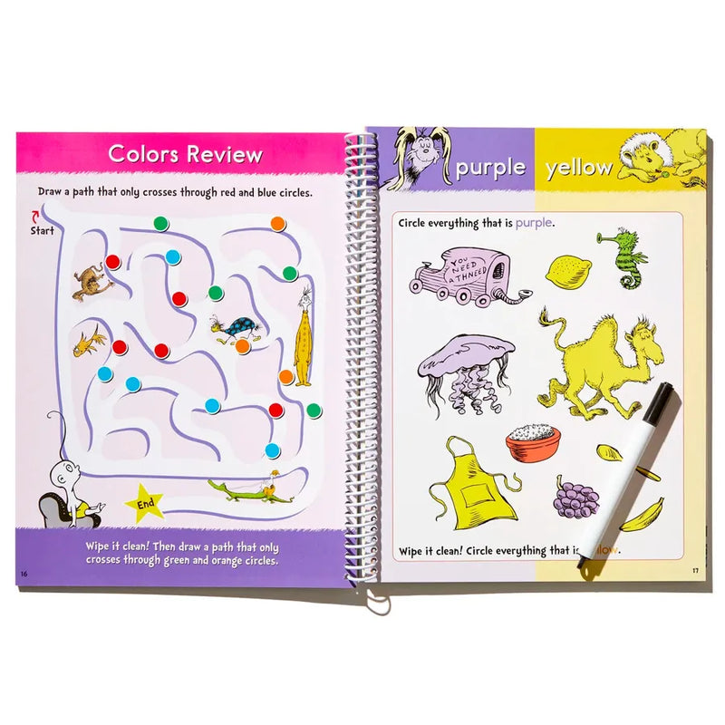 Dr. Seuss Wipe-Clean Workbook: Learning Fun US - Paperback / softback