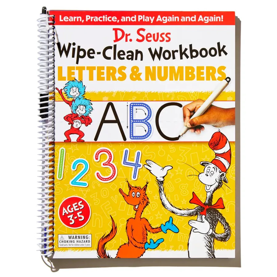 Dr. Seuss Wipe-Clean Workbook: Letters and Numbers US - Paperback / softback
