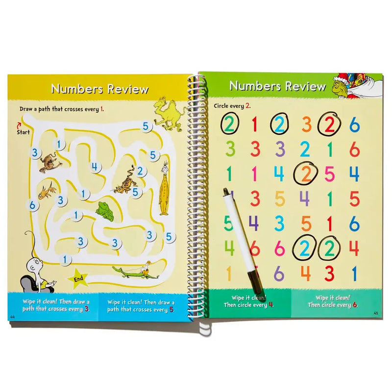 Dr. Seuss Wipe-Clean Workbook: Letters and Numbers US - Paperback / softback