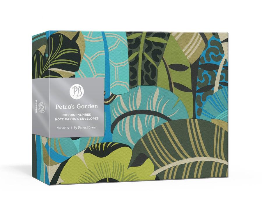 Petra's Garden Note Cards-Design/ fashion/ architecture/ illustration-買書書 BuyBookBook