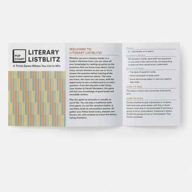 Literary Listblitz US - Game