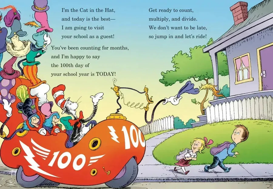 The 100 Hats of the Cat in the Hat: A Celebration of the 100th Day of School US - Hardback