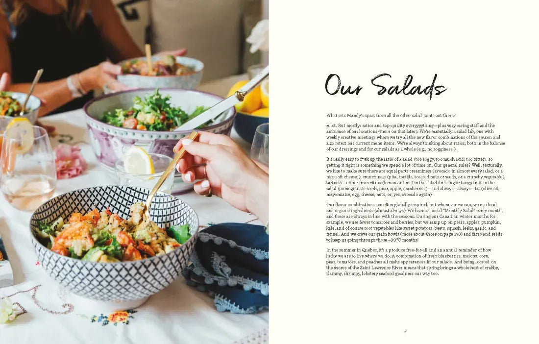 Mandy's Gourmet Salads CA - Hardback