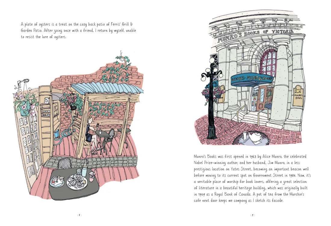Hand Drawn Victoria CA - Hardback