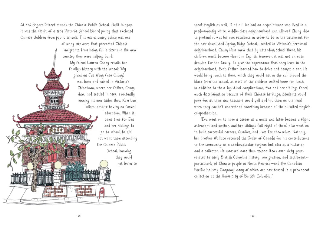 Hand Drawn Victoria CA - Hardback