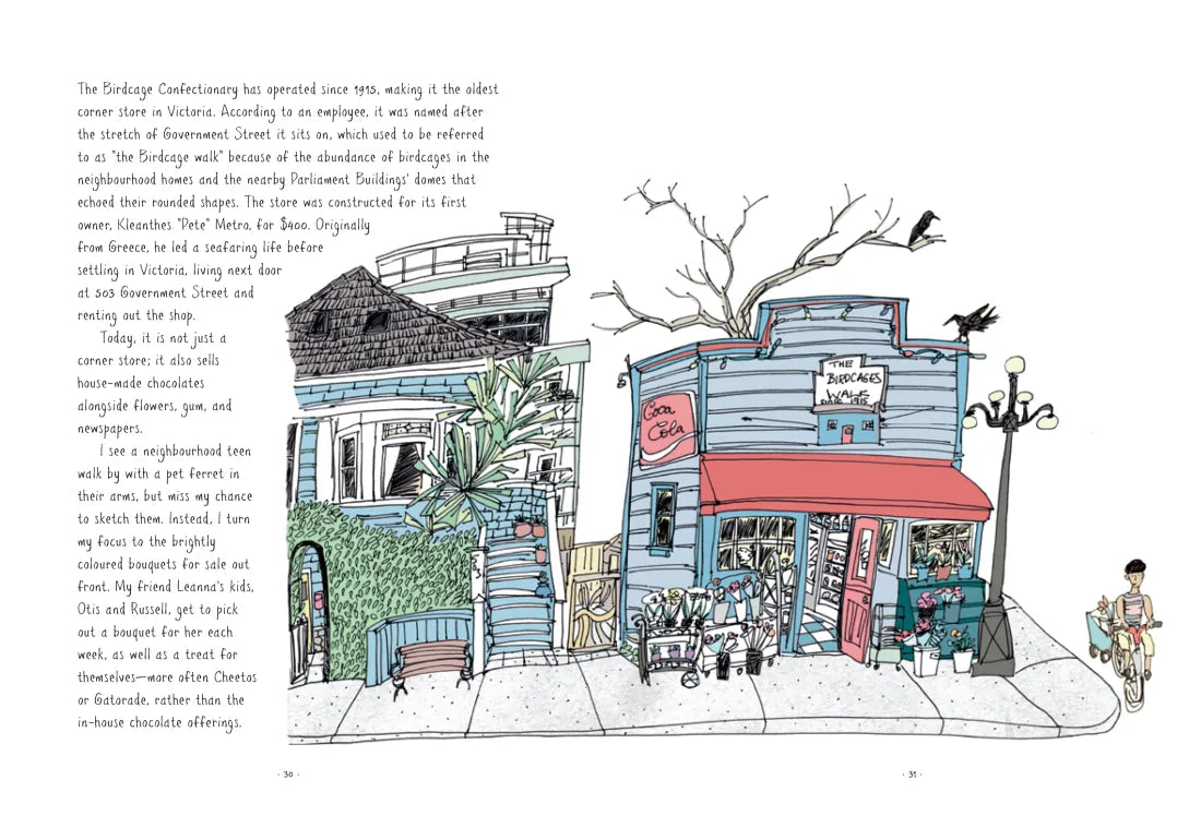 Hand Drawn Victoria CA - Hardback